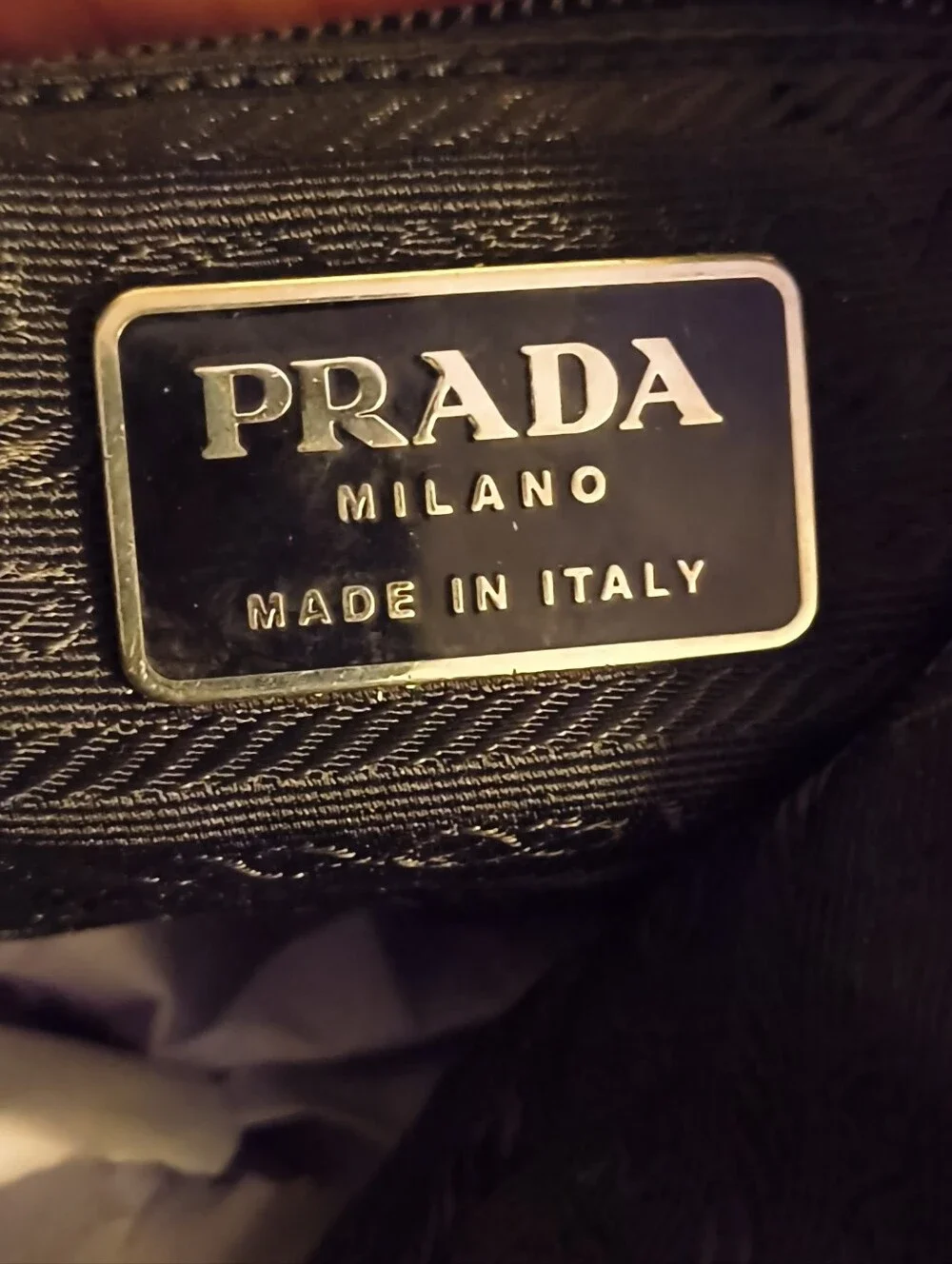 Prada Tessuto Nylon Medium Hobo Shoulder Bag Black Made in Italy Vintage| Y2K
